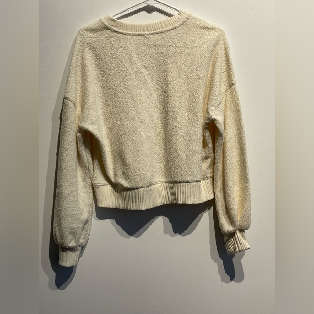 Auden Women’s Sweater Cream Size Small New without tags - Picture 2 of 3